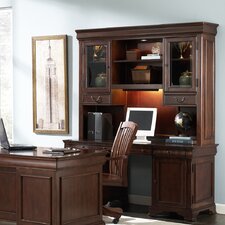 Junior Executive Credenza with Optional Hutch