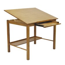 Americana II Tempered Glass Drafting Table