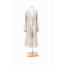 Linen Chenille Bathrobe