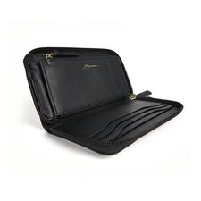 Nappa Vitello Zip Around Wallet