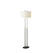 Floor Lamp with Linen Shade