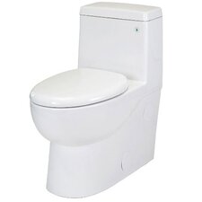 Matera 1.28 GPF Elongated 1 Piece Toilet