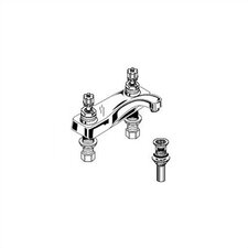 Heritage Centerset Bathroom Faucet with Double Cross Handles