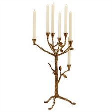 arteriors home sherwood brass 7 lite candelabra