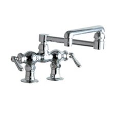 772 Above Deck Mount Double Handle Centerset Pot Filler Faucet with