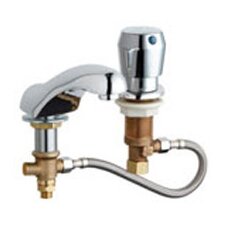 Concealed Single Handle Widespread Bathroom Faucet